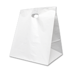 Take Out bag with Die Cut Handle (250ct) - PackTrio