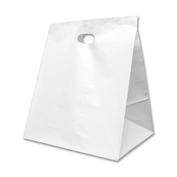 Take Out bag with Die Cut Handle (250ct) - PackTrio