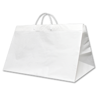 Large Take Out bag with Clip Loop Handle (100ct) - PackTrio