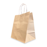 Small Natural Kraft Paper Food Service Bag (250ct) - PackTrio